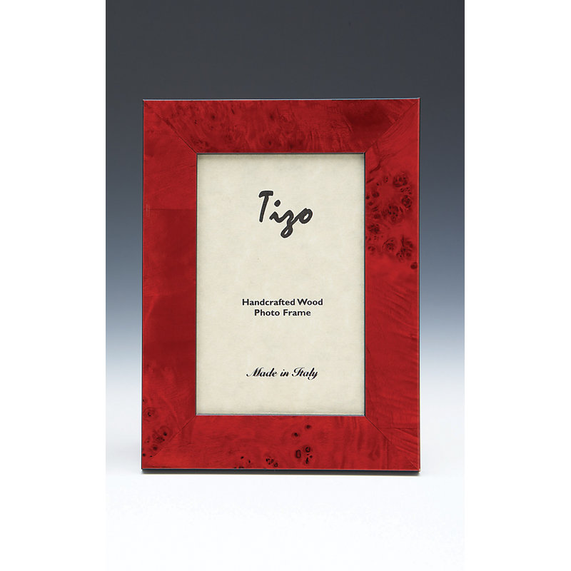Wood Picture Frame, 8" x 10", Red