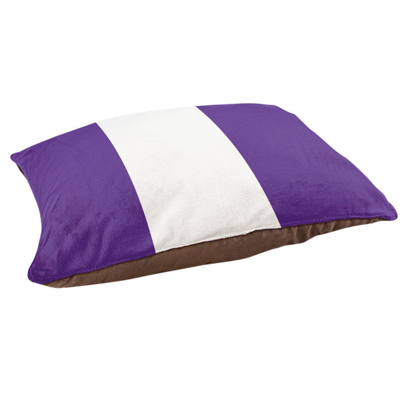 Coussin d'extérieur pour chien Mississippi Rebellion, Très grand (l 50 po x P 40 po x H 7 po), Mauve