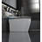 Luxury Smart Toilet with Built-in Bidet Seat | Auto Open/Close Seat, Foot Sensor | Warm Water & Dryer, LED Display, Night Light