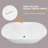 59” L X 30” W Freestanding Contemporary Soaking Acrylic Bathtub with Overflow and Drain