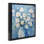  "White Blooms with Paint Drip", art mural sur toile flottante par Irena Orlov