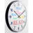 Round Plastic Wall Clock 12 Inches