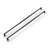 3 3/4'' Hole Pitch Simple and Versatile Spindle-Shaped Furniture Pull-Black-91833401-115676359