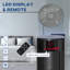 Natale 117cm Oscillating Tower Fan