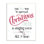 « christmas christmas bravo, typographie », impression