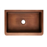 33" Amelie Copper Farmhouse Sink