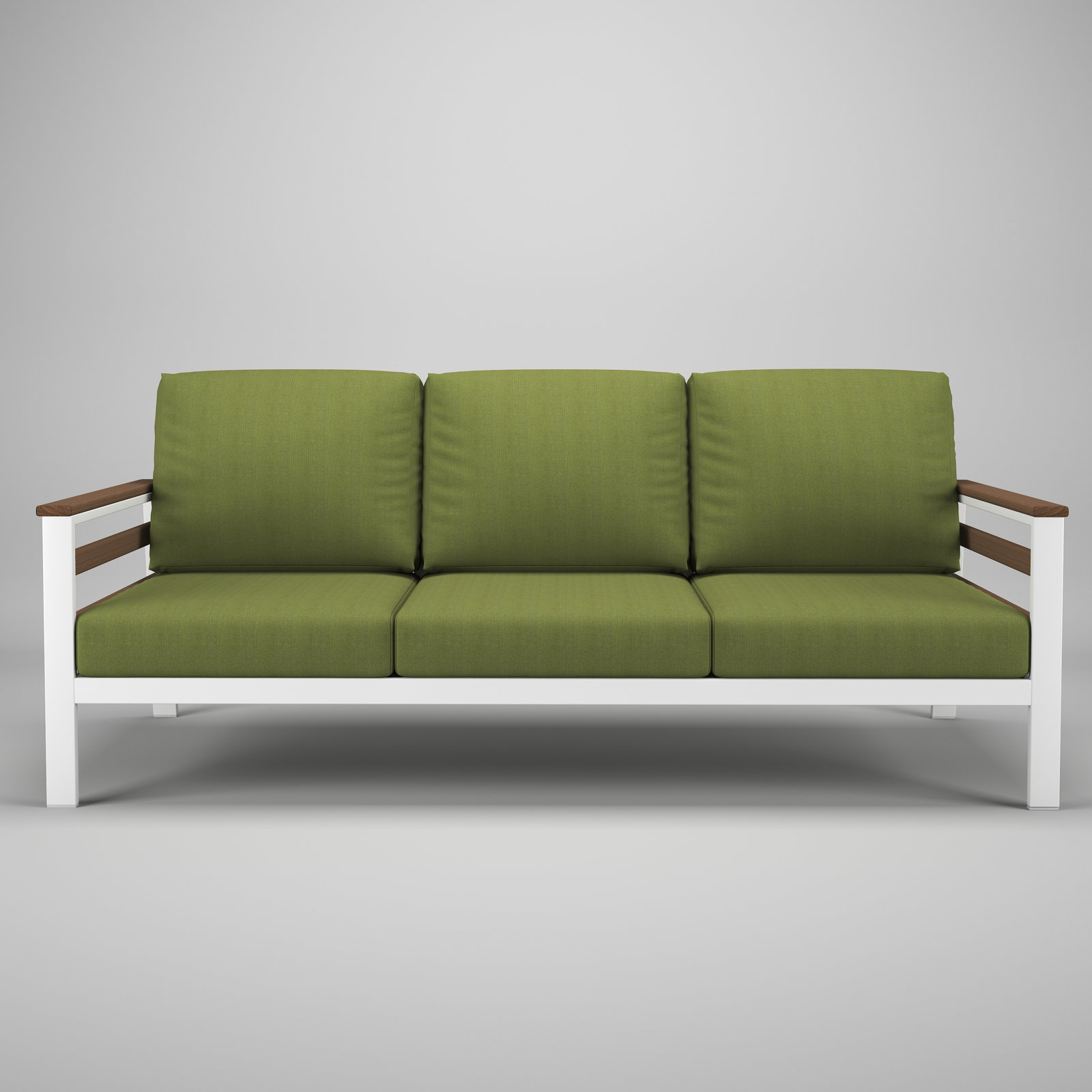 Townsend 80" Sunbrella® Patio Sofa, Spectrum Cilantro