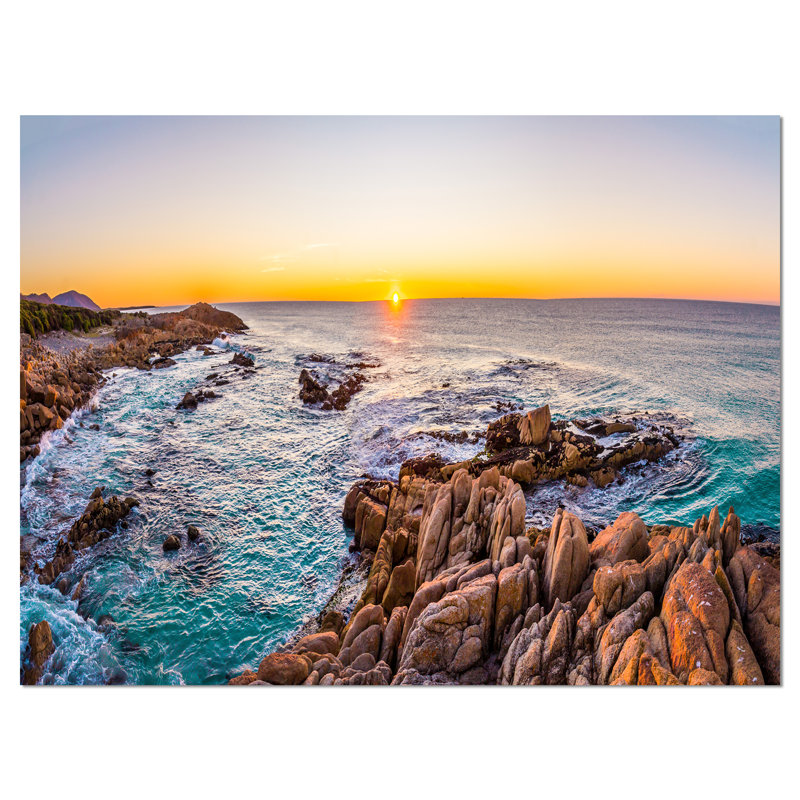 « freycinet national park beach landscape », reproduction de photo sur toile tendue, H 30 po x l 40 po x P 1 po
