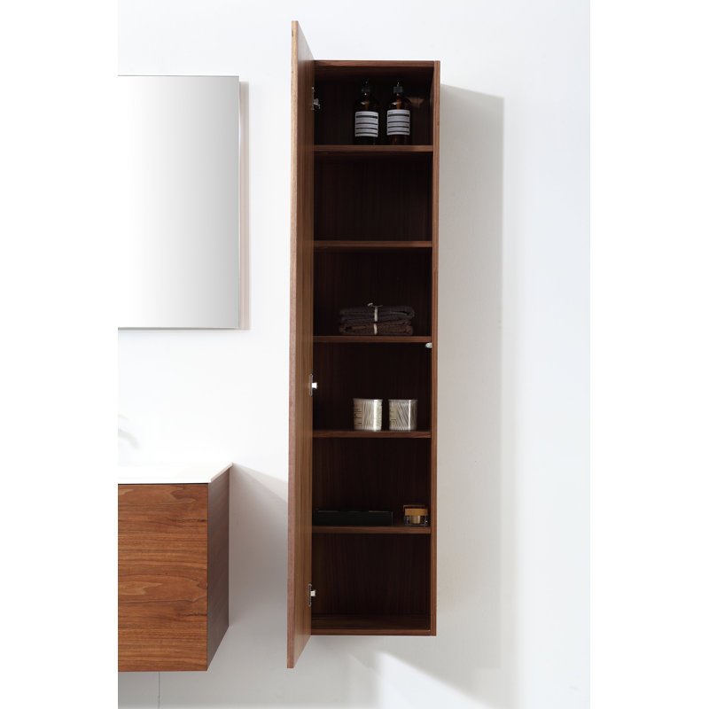 Figure 13" Wall-Mounted Side Cabinet
