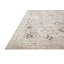Tapis oriental gris en polyester tissé à la machine Monroe-87054040
