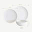 Ryder Porcelain China Dinnerware - Set of 24