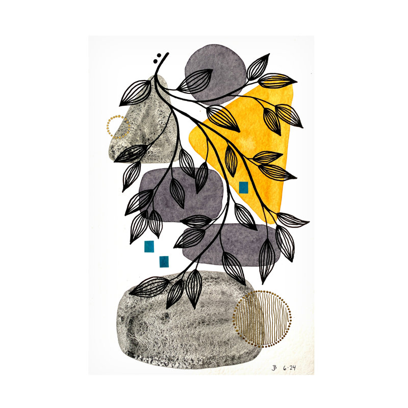Art sur toile Jocelyn Benford, H 19 po x l 12 po