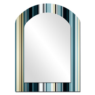 Miroir mural Classic Blue Elegance