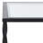 Keely Glass Top Coffee Table-769811983