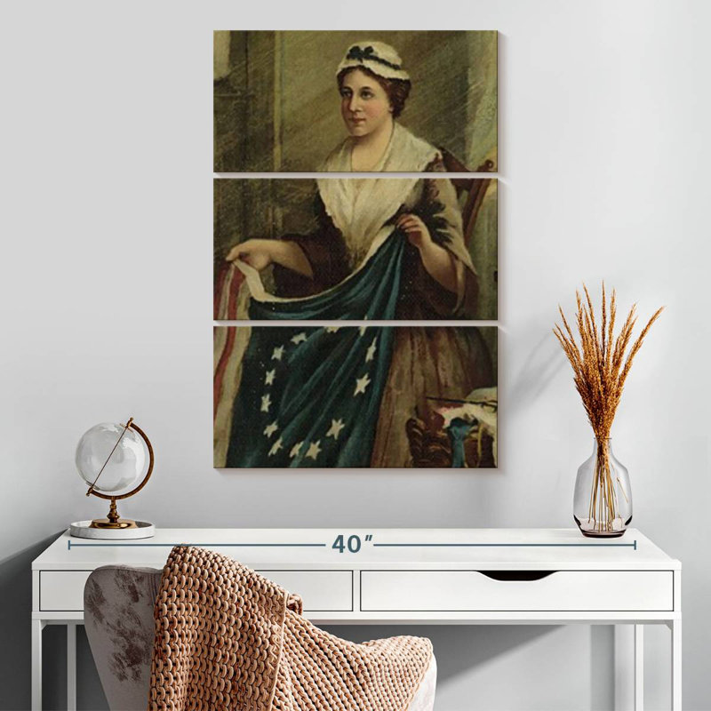 Leisha Betsy Ross, H 32 po x l 20 po
