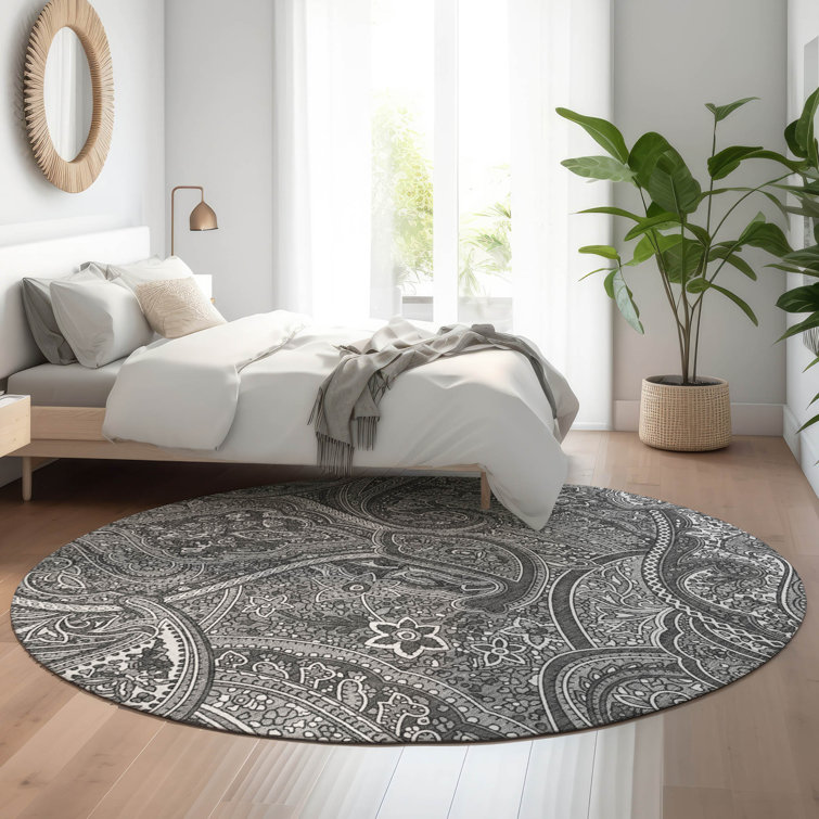 Premium Machine Washable Cerrito Gray Rug