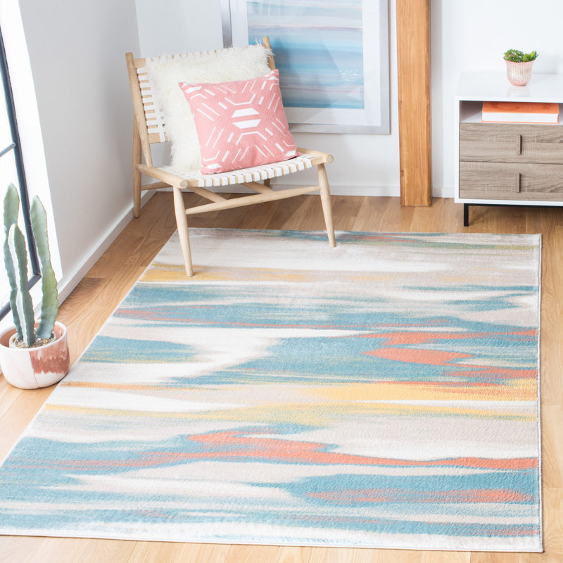 Tapis beige Alichia, Rectangle 8 pi x 10 pi