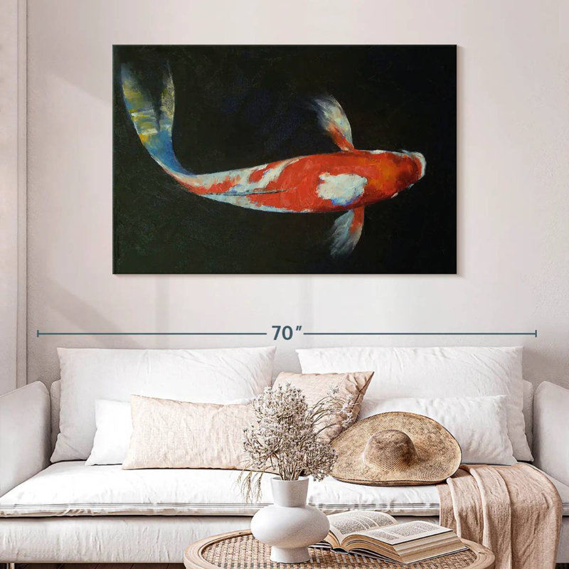 Brampt Koi, 32" H x 48" W