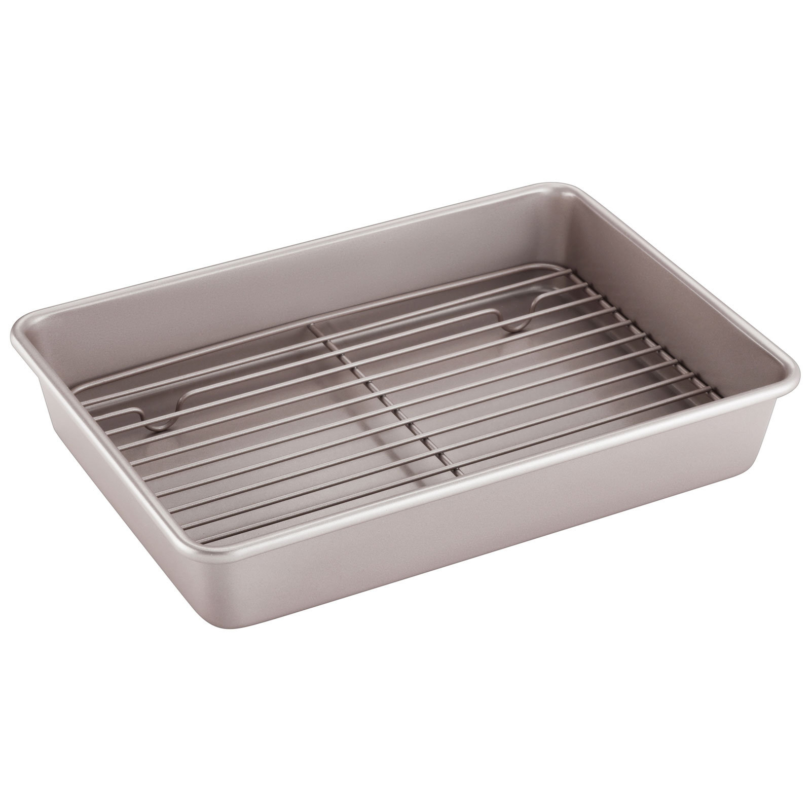 BergHOFF Graphite Non-stick Cast Aluminum Roaster With Removable Rack