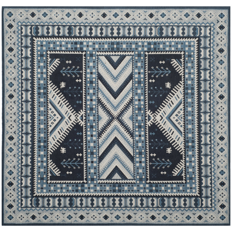 Tapis bleu Baumgartner, Carré 6 pi