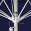 Parasol de jardin commercial en bois gris 11 pi-693176619