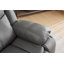 Fauteuil inclinable avec vibrations et chauffage en cuir Air gris-1120891235-1120891244