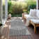 Machine Washable Indoor/Outdoor Chayden ACN10010 Charcoal