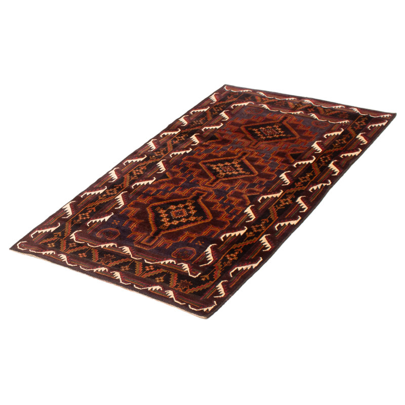 Teimani Brown Rug 3'6" x 6'4"