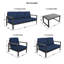 Ensemble de conversation avec canapé 4 pièces Townsend avec coussins Sunbrella®-978405414