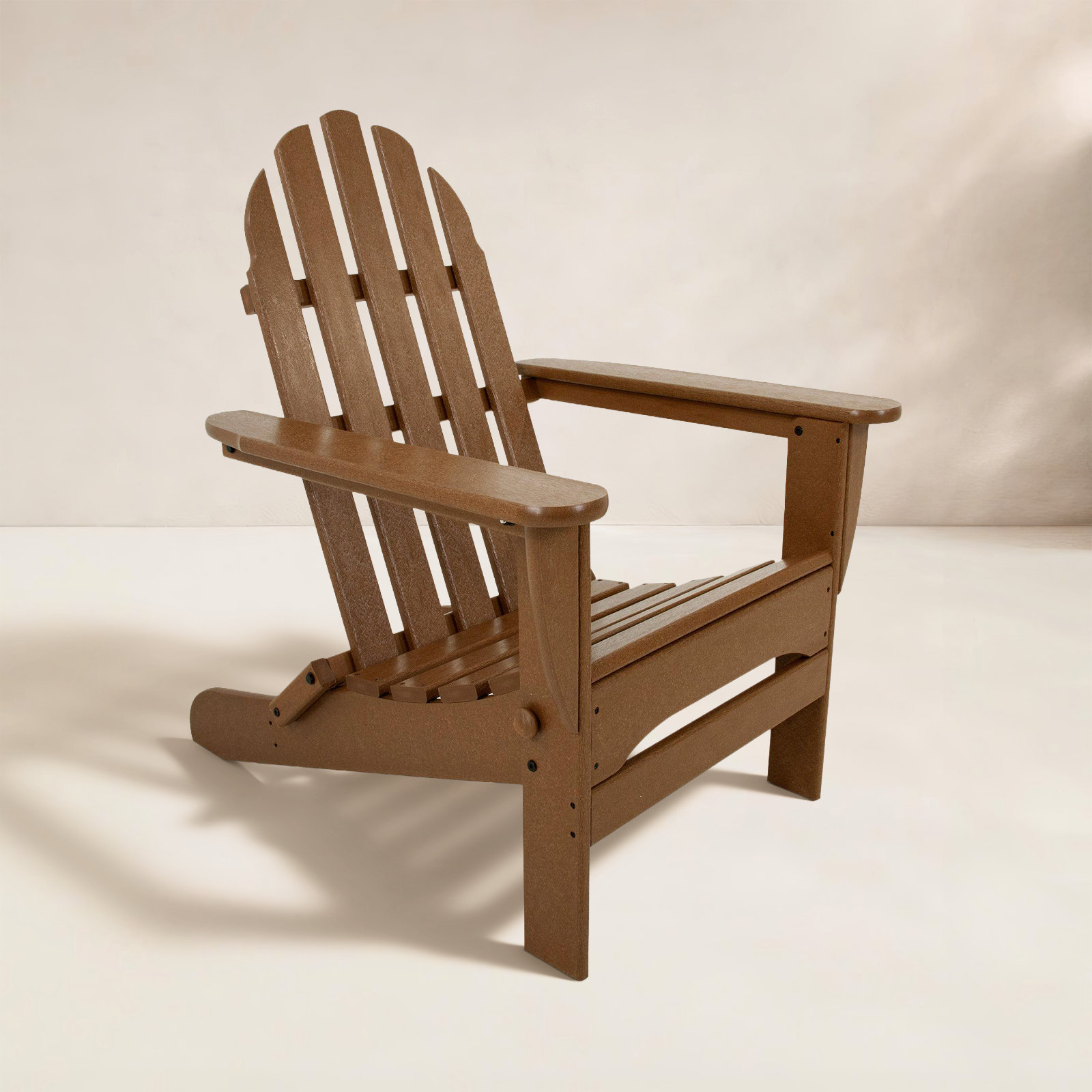 POLYWOOD® Classics Adirondack Chair, Teak