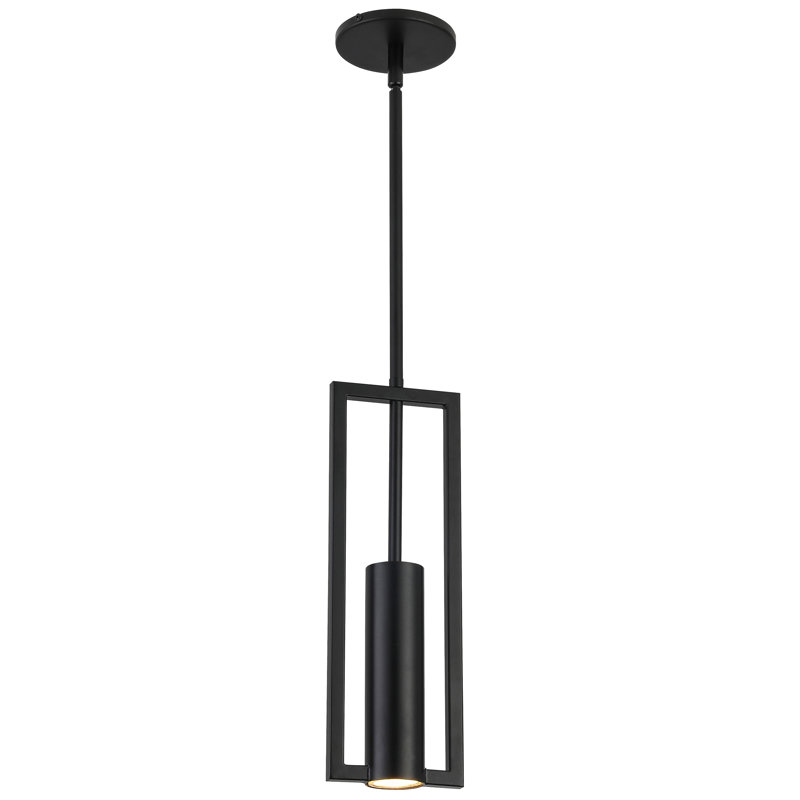 Luminaire suspendu 1 lumière Henar, Laiton vieilli