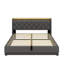 Upholstered Bed, 360 Surround LED Function, Buttons/Apps/Remote Control, Hydraulic Storage Bed With USB Type-C Charging-1148839184-1148839199
