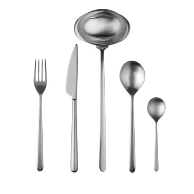 Linea Flatware Set - 49 Pieces - Ice