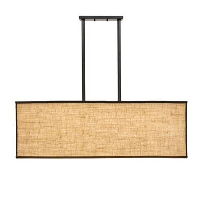 36" Long Quadrato Lounge Oblong Pendant