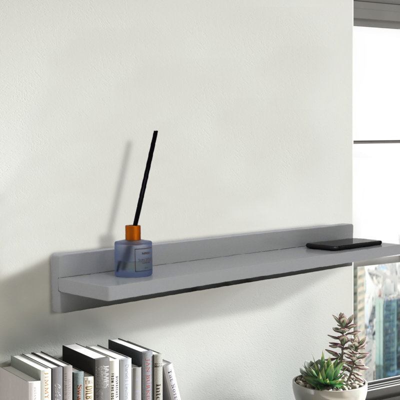 Tablette de charge sans fil, charge 15 W / 3 A, câble 78 po 3 A, Gris clair, H 3 po x l 35 po x P 5 po