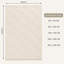 Aspire Homeware Cream Geometric Area Rug-1826268202-1826268203
