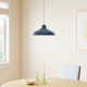 Fallon Single Light Ceramic Dimmable Pendant