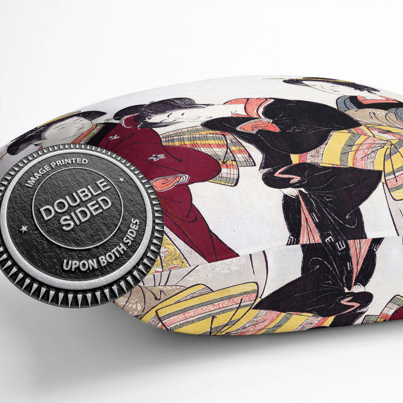 Square Throw Cushion, 40cm H x 40cm W x 15cm D