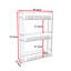 Zenobia Plastic Cabinet Shelving Rack