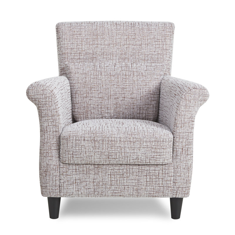 Peggy Upholstered Armchair, Brown