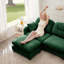 Canapé modulaire en L avec repose-pieds Cloud-1008697716