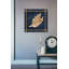 «Seashell on Navy V» par Cindy Jacobs, art mural en verre acrylique-928652085