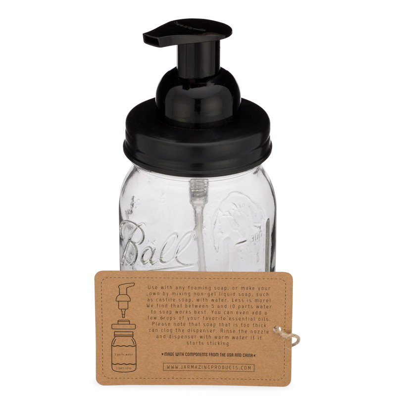 Distributeur de savon Mason, Noir