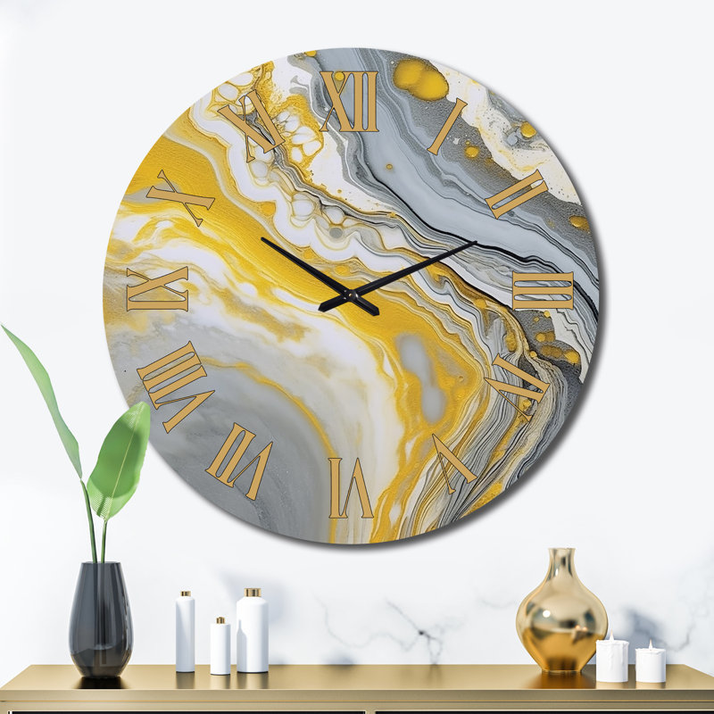 Metal Wall Clock, Extra Large