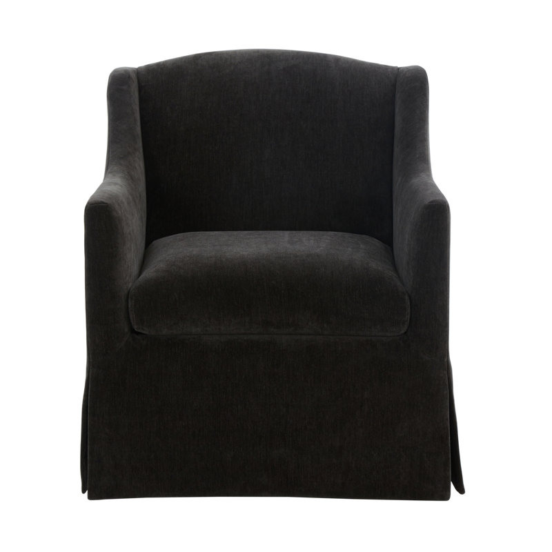 Chaise d'appoint Welch Ludlow, Onyx Performance Weave