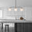 Dennell 3 - Light Kitchen Island Linear LED Pendant