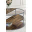 Table basse avec tablettes