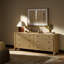 Hazel 6 Drawer Dresser-Light Wash Oak