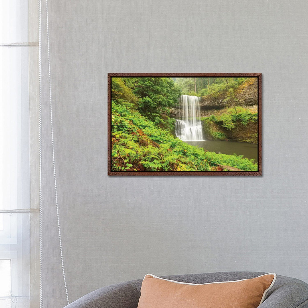 Trail Of Ten Falls, Silver Falls State Park, Near Silverton, Oregon von Stuart Westmorland - Gallery-Wrapped Canvas Gicl...