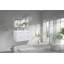 Ensemble de meuble-lavabo double mural 47 "Reneta